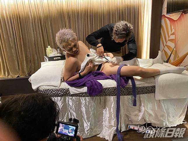 旨呈曾節目上幫保錡脫陰毛，被娘親鬧爆。